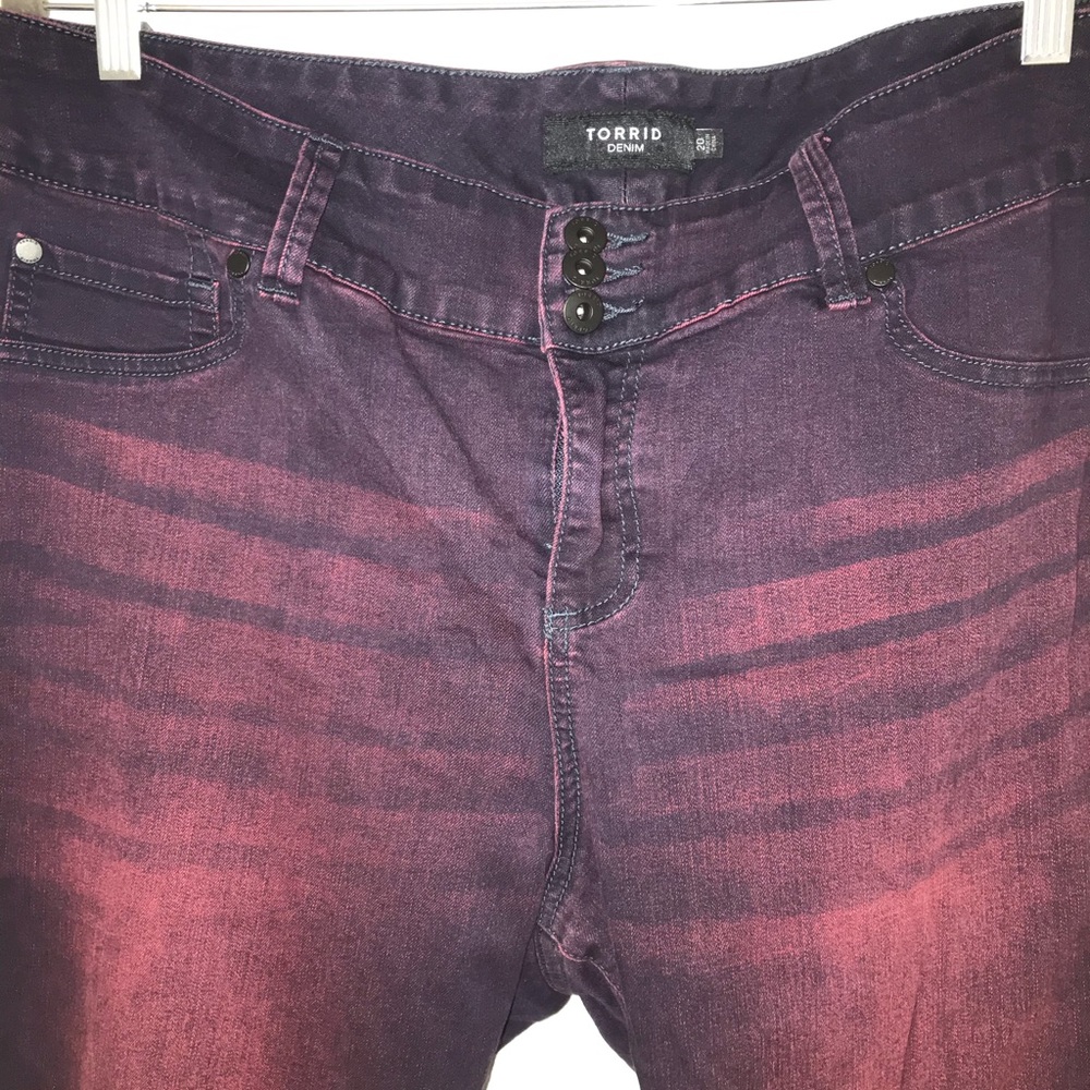 Macaroon wash Torrid Jegging SZ 20
